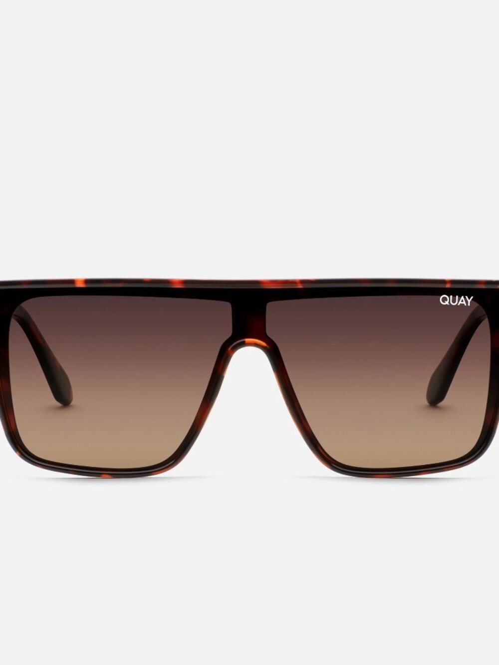 QUAY Women's NIGHTFALL OVERSIZED NO-NS-1163-Tortoise /Brown Polarized Sunglasses